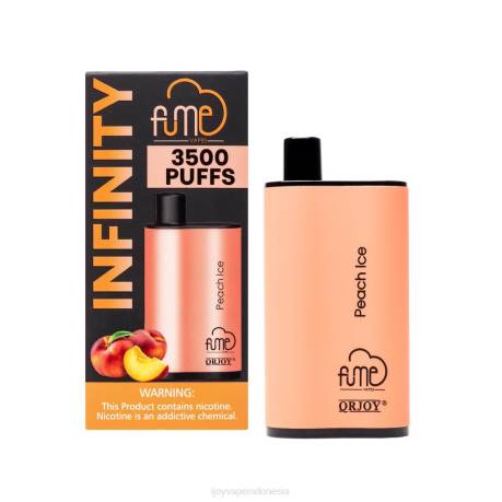 IJOY vape jakarta - iJOY Fume Infinity sekali pakai 3500 isapan | 12ml 604B104 es persik