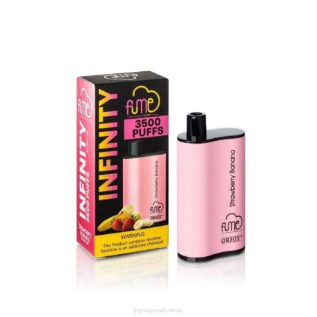 IJOY vape order online - iJOY Fume Infinity sekali pakai 3500 isapan | 12ml 604B107 pisang stroberi