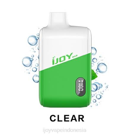 IJOY flavors vape - iJOY Bar IC8000 sekali pakai 604B183 jernih