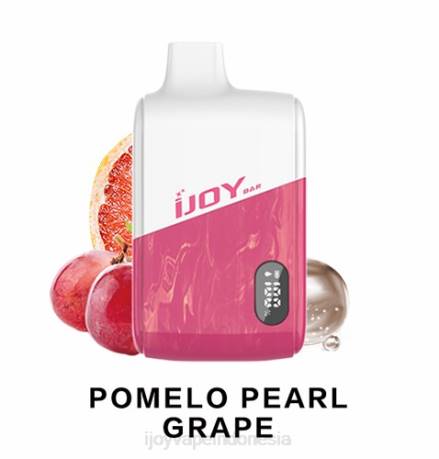 IJOY vape Indonesia - iJOY Bar IC8000 sekali pakai 604B192 anggur mutiara pomelo