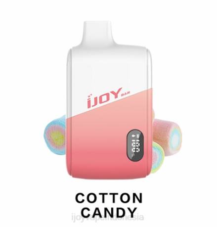IJOY vape jakarta - iJOY Bar IC8000 sekali pakai 604B184 permen kapas