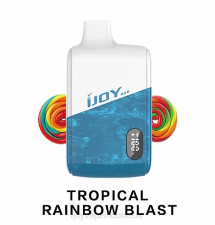 IJOY vape order online - iJOY Bar IC8000 sekali pakai 604B197 ledakan pelangi tropis