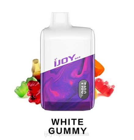 IJOY vape price - iJOY Bar IC8000 sekali pakai 604B199 bergetah putih