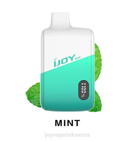 IJOY vape shop - iJOY Bar IC8000 sekali pakai 604B188 daun mint