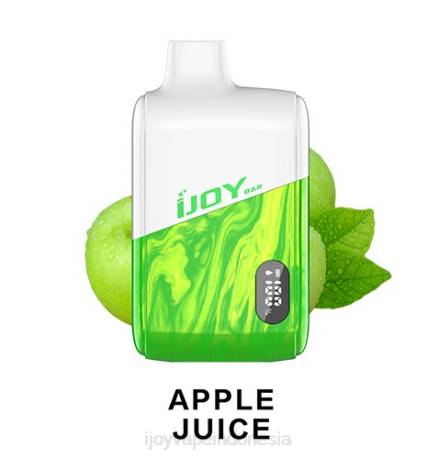 IJOY vapes for sale - iJOY Bar IC8000 sekali pakai 604B175 jus apel