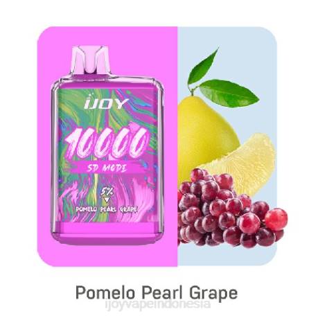IJOY review - iJOY Bar SD10000 sekali pakai 604B170 anggur mutiara pomelo