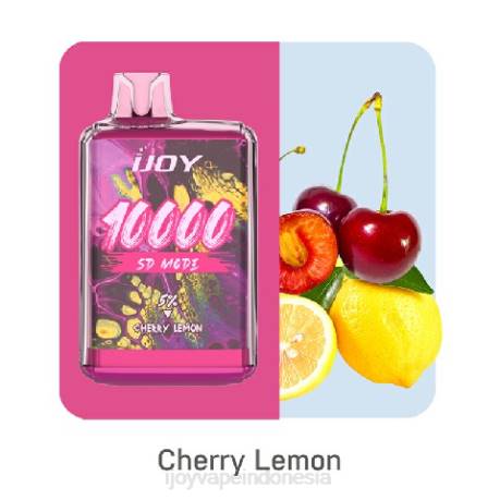 IJOY vape jakarta - iJOY Bar SD10000 sekali pakai 604B164 lemon ceri