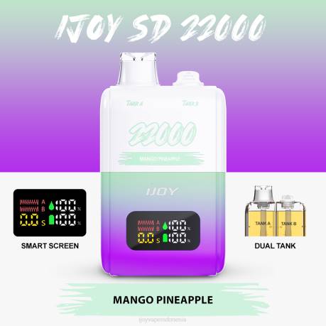 IJOY vape order online - iJOY SD 22000 sekali pakai 604B157 mangga nanas