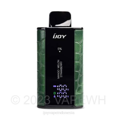 IJOY review - iJOY Captain 10.000 vape 604B40 stroberi mangga melon